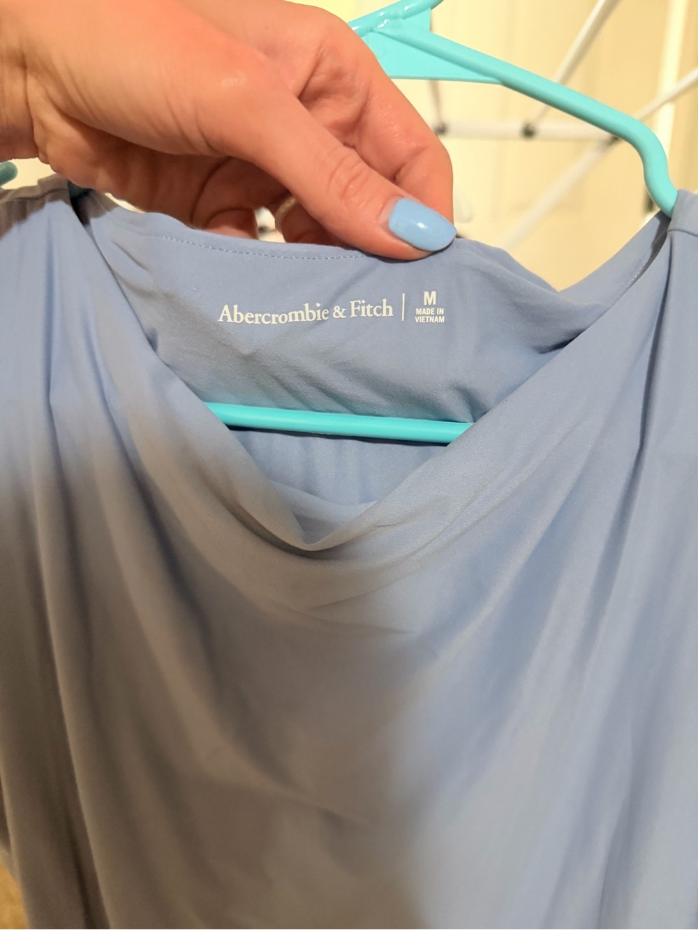 Abercrombie & Fitch Light Blue Sleep Tank
